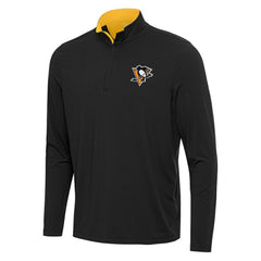 NHL Pittsburgh Penguins Antigua Content Quarter-Zip Pullover Top