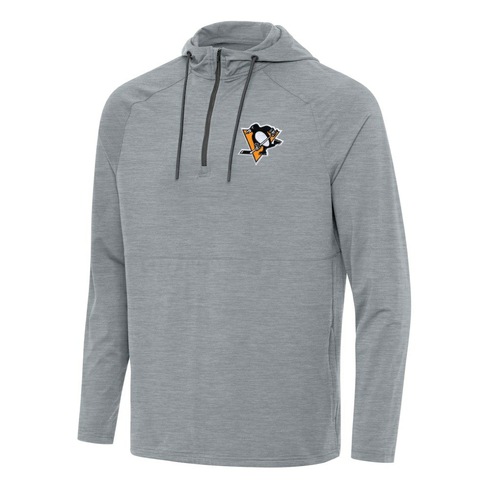 NHL Pittsburgh Penguins Antigua Spikes Quarter-Zip Hoodie