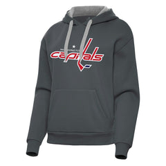 NHL Washington Capitals Antigua Women's Victory Pullover Hoodie