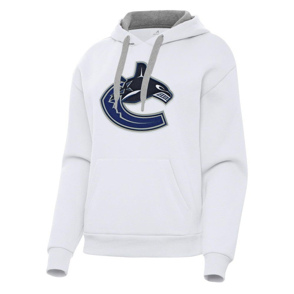 NHL Vancouver Canucks Antigua Women's Victory Pullover Hoodie