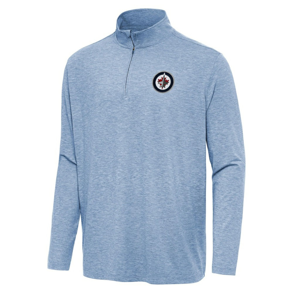 NHL Winnipeg Jets Antigua Hunk Quarter-Zip Top