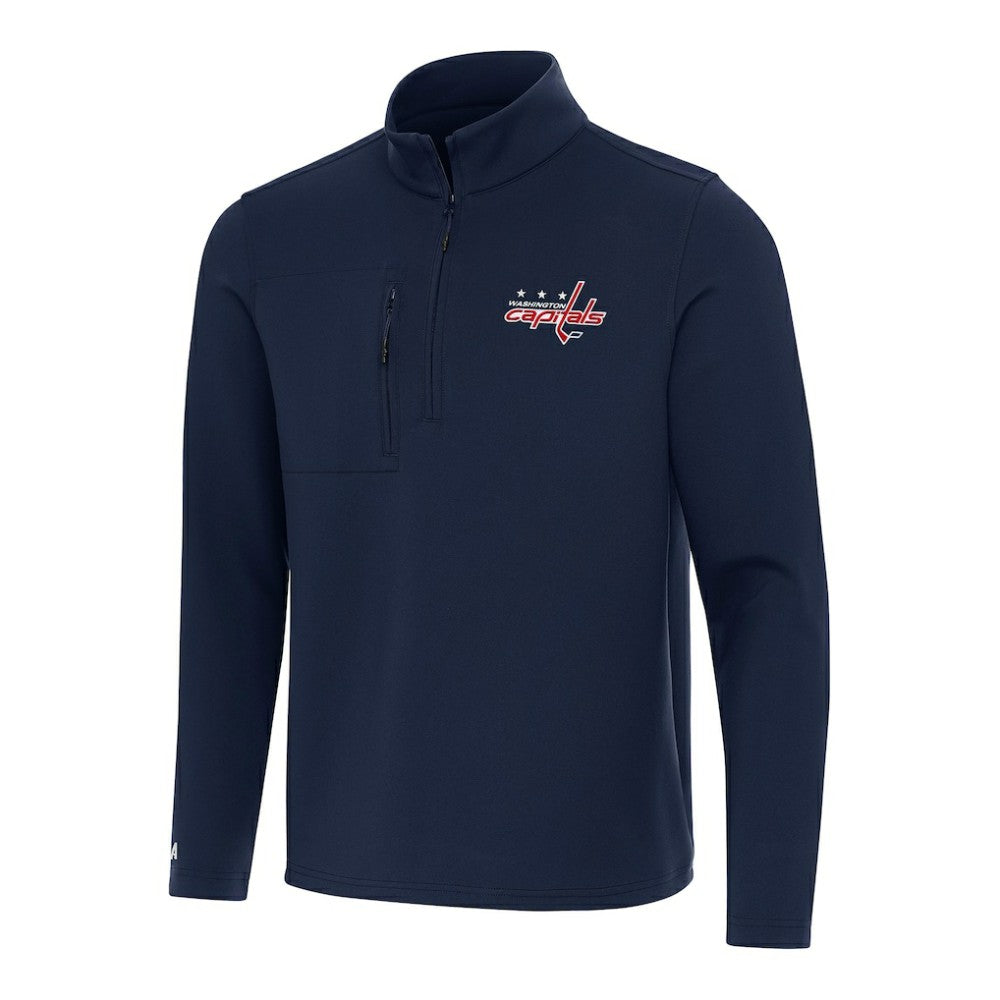 NHL Washington Capitals Antigua Insider Quarter-Zip Top