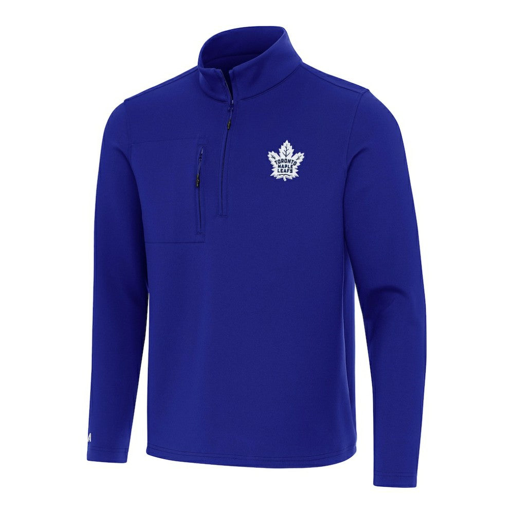 NHL Toronto Maple Leafs Antigua Insider Quarter-Zip Top