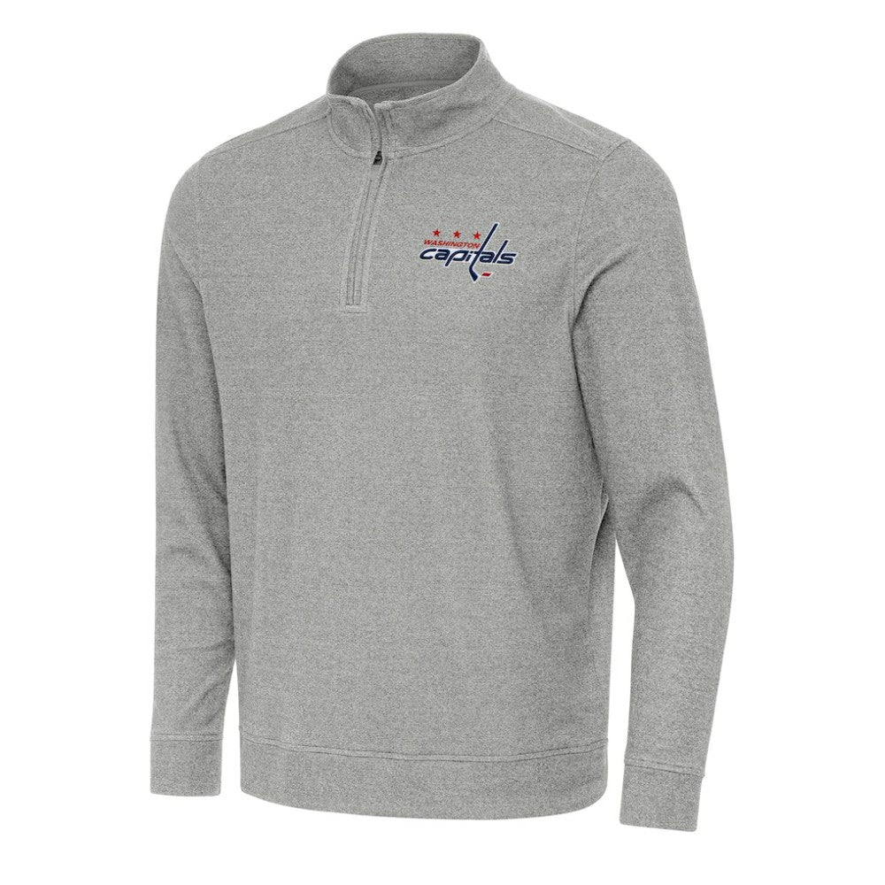 NHL Washington Capitals Antigua Subtle Quarter-Zip Sweatshirt