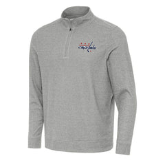 NHL Washington Capitals Antigua Subtle Quarter-Zip Sweatshirt
