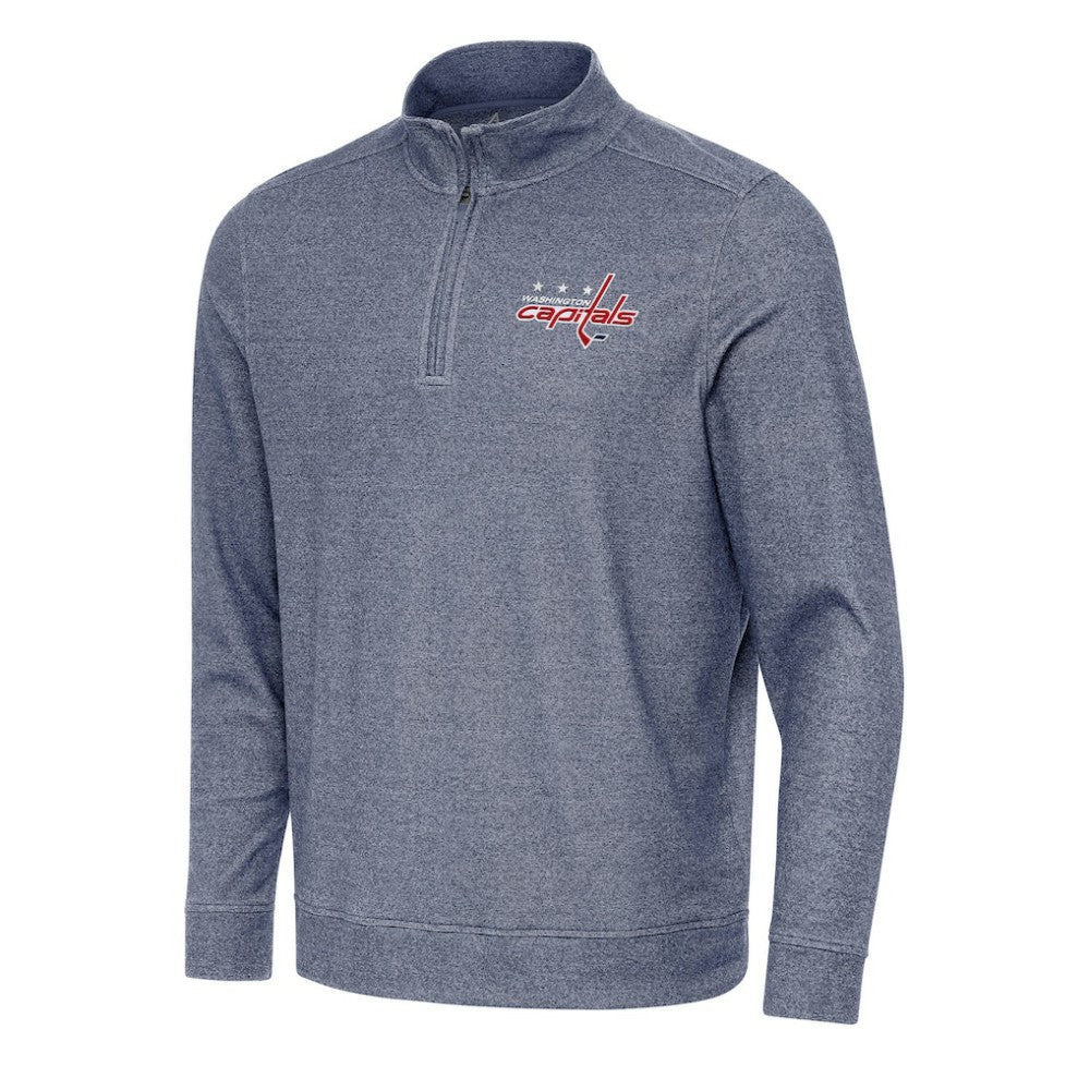 NHL Washington Capitals Antigua Subtle Quarter-Zip Sweatshirt
