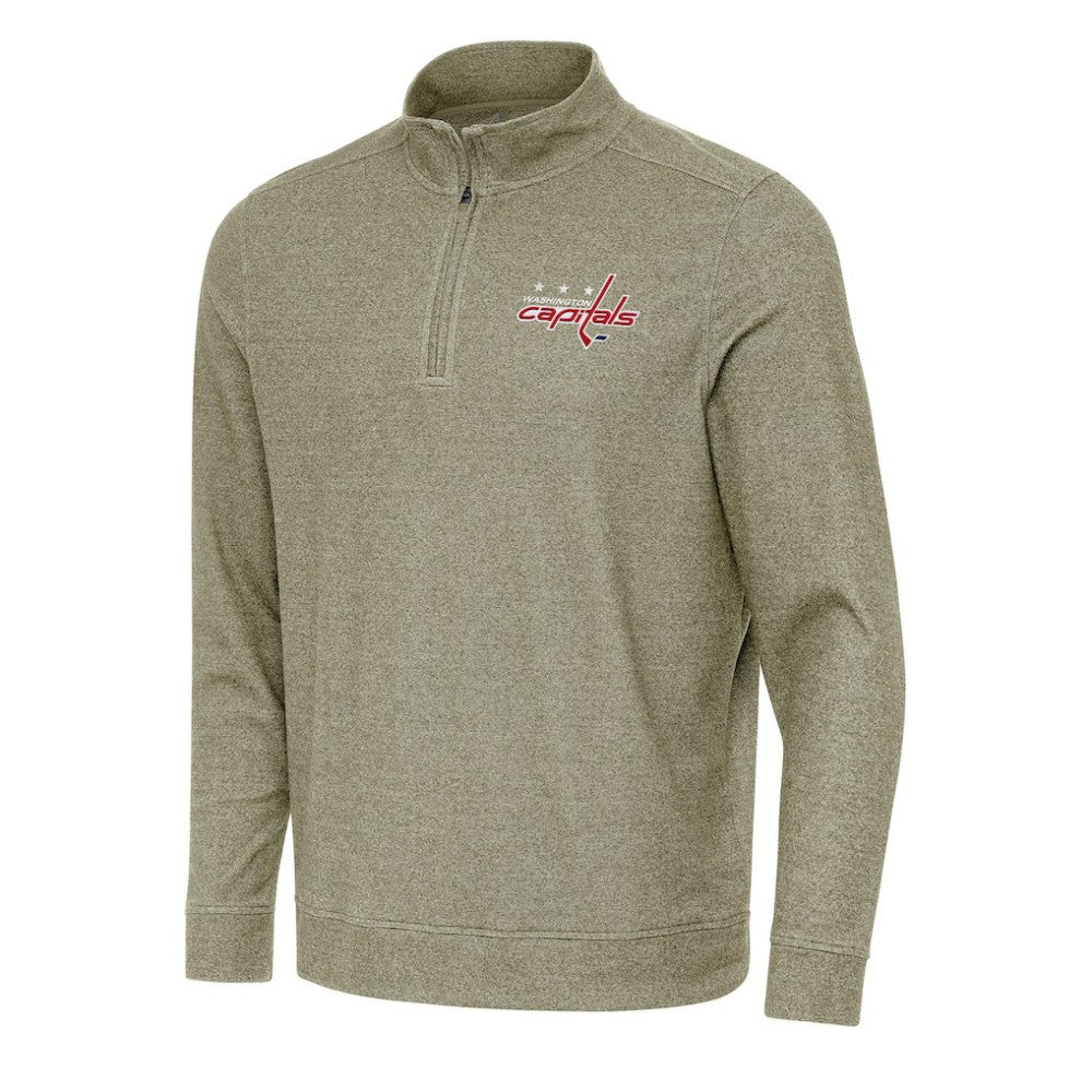 NHL Washington Capitals Antigua Subtle Quarter-Zip Sweatshirt