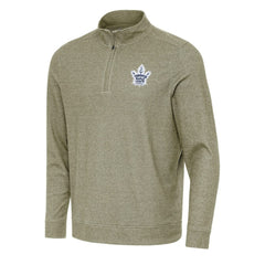 NHL Toronto Maple Leafs Antigua Subtle Quarter-Zip Sweatshirt