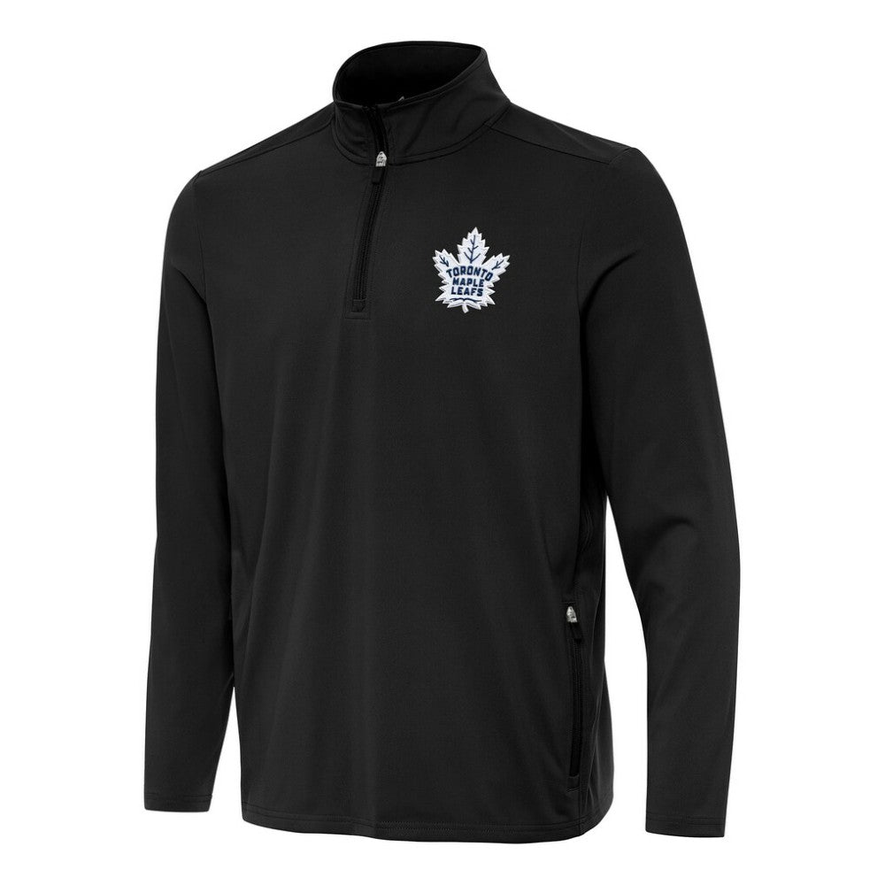 NHL Toronto Maple Leafs Antigua Perilous Quarter-Zip Sweatshirt