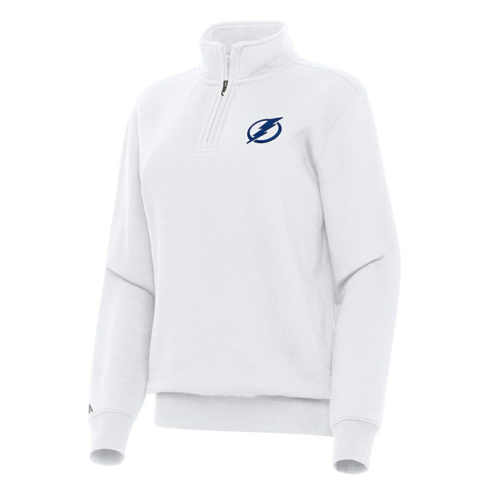 NHL Tampa Bay Lightning Antigua Women's Victory Quarter-Zip Sweatshirt