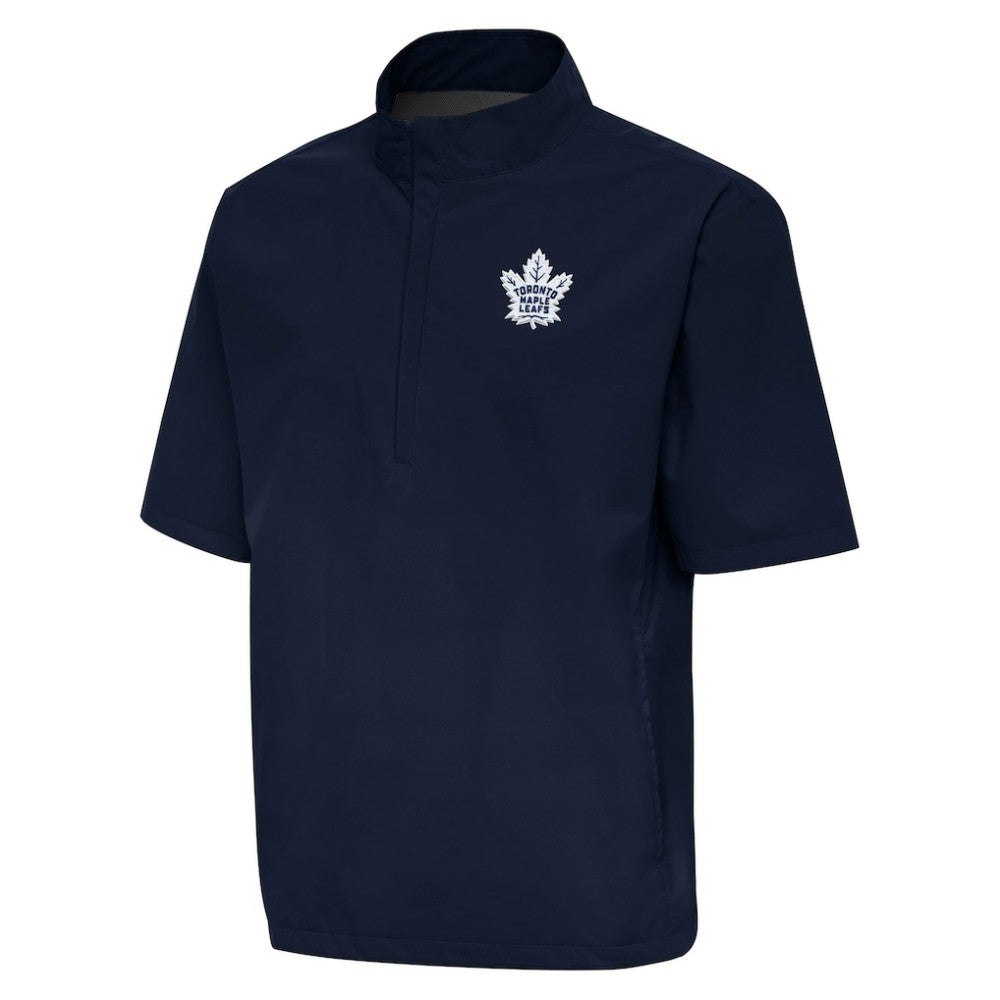 NHL Toronto Maple Leafs Antigua Brisk Quarter-Zip Windbreaker