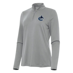 NHL Vancouver Canucks Antigua Women's Reprocess Quarter-Zip Top