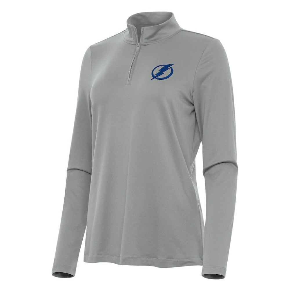 NHL Tampa Bay Lightning Antigua Women's Reprocess Quarter-Zip Top