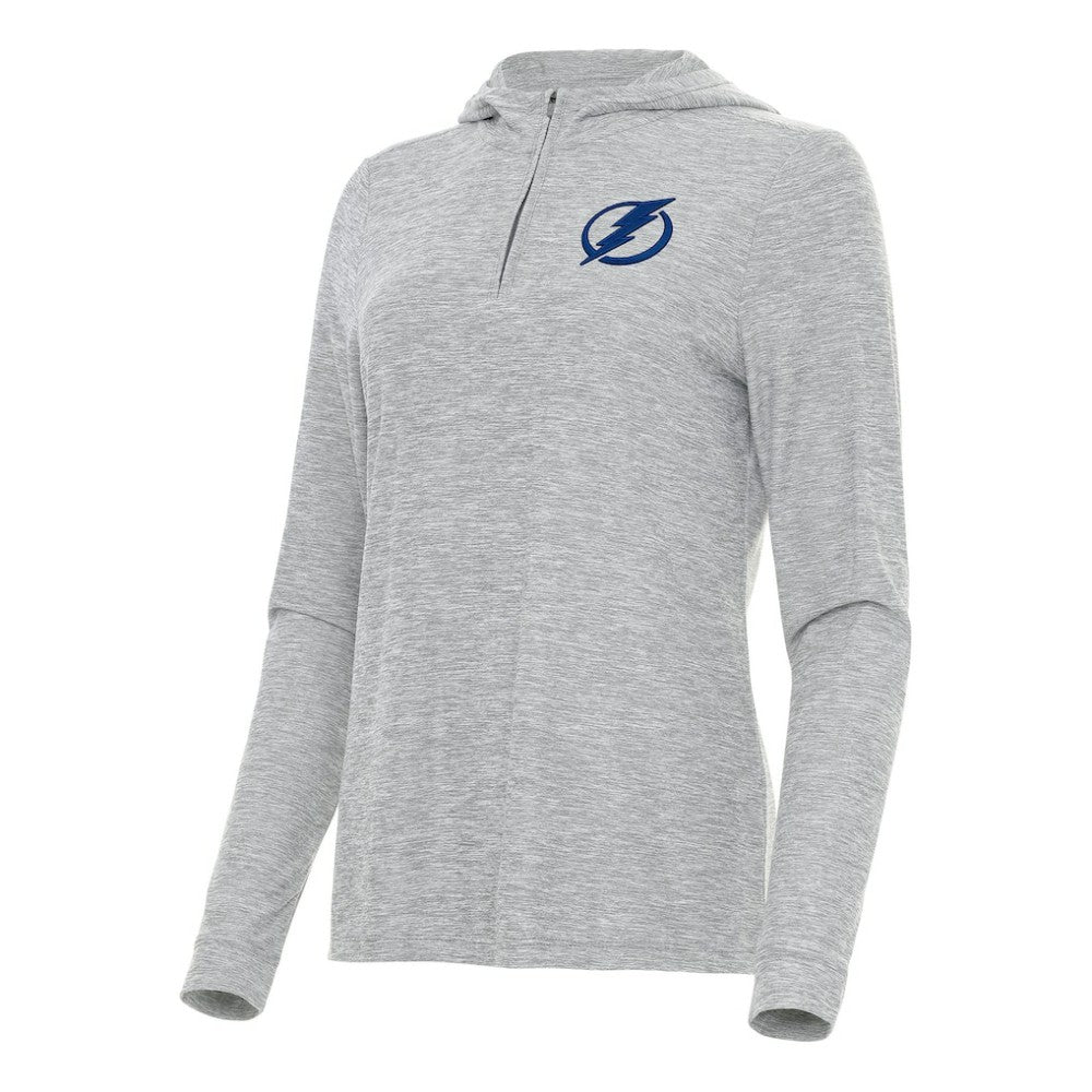 NHL Tampa Bay Lightning Antigua Women's Daybreak Quarter-Zip Hoodie