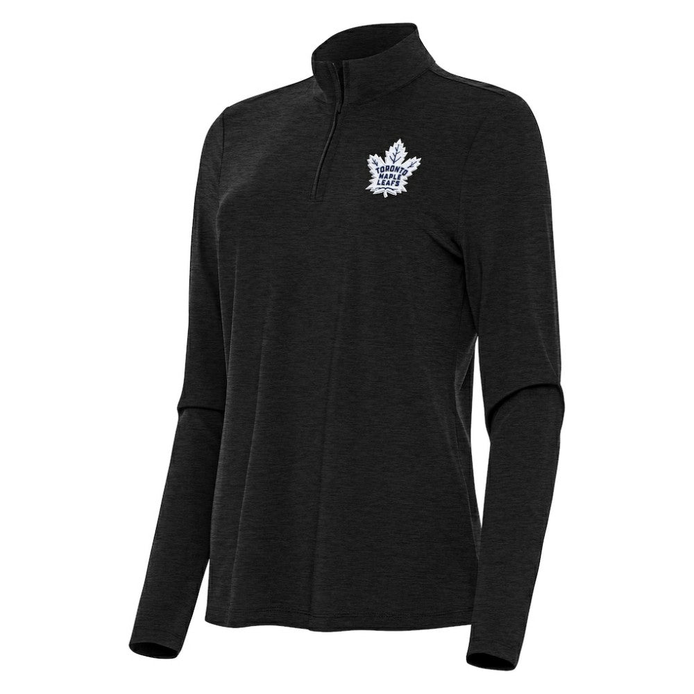 NHL Toronto Maple Leafs Antigua Women's Bright Quarter-Zip Top