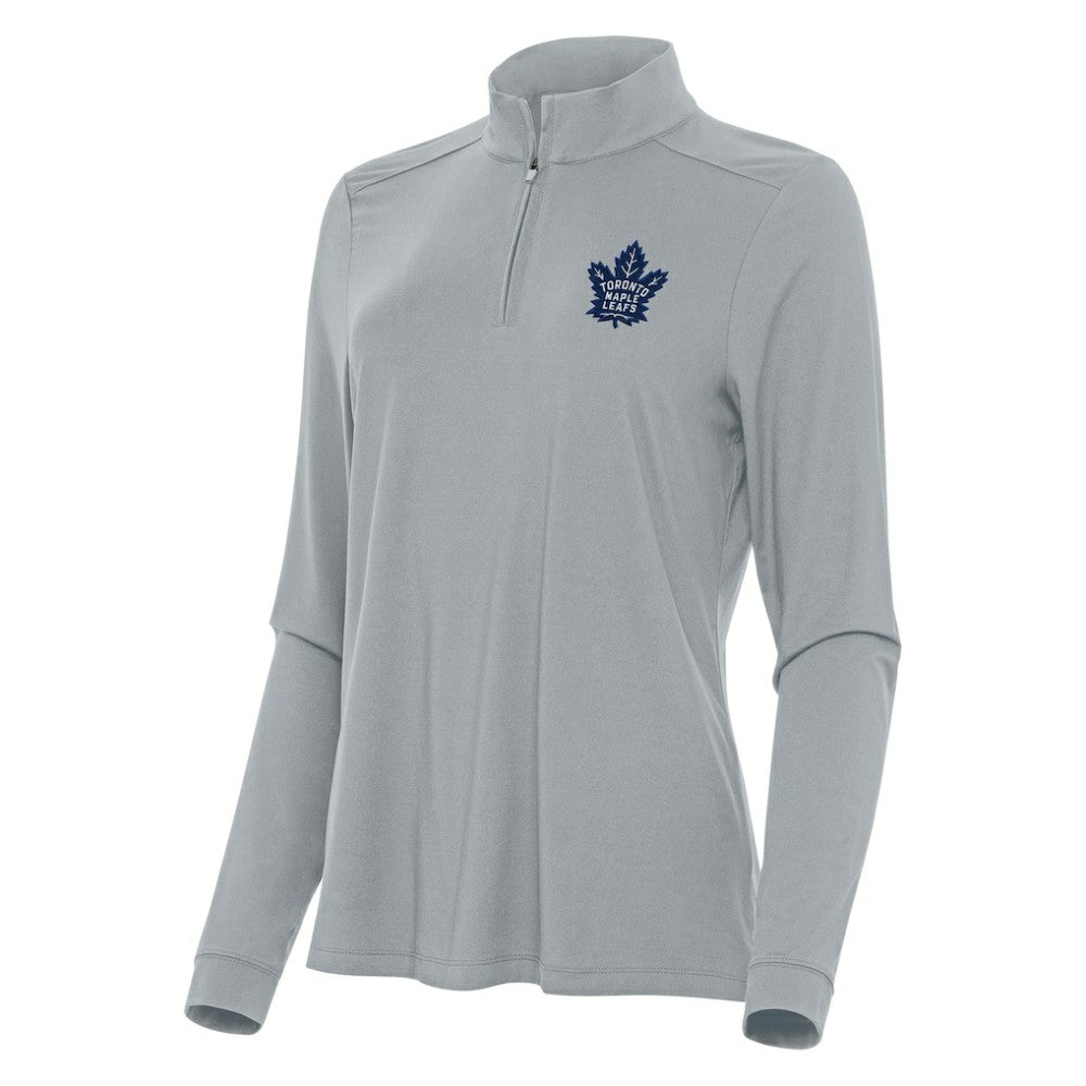 NHL Toronto Maple Leafs Antigua Women's Intent Quarter-Zip Top