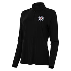 NHL Winnipeg Jets Antigua Women's Intent Quarter-Zip Top