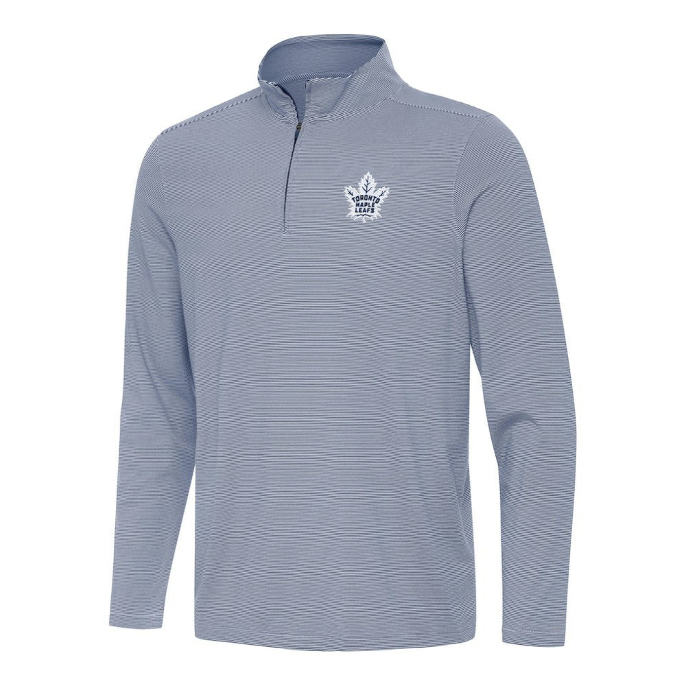 NHL Toronto Maple Leafs Antigua Twine Quarter-Zip Top