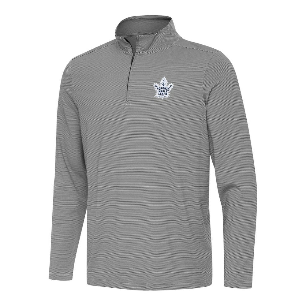 NHL Toronto Maple Leafs Antigua Twine Quarter-Zip Top