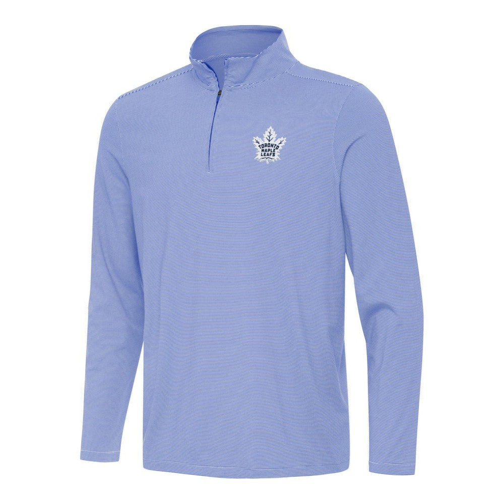 NHL Toronto Maple Leafs Antigua Twine Quarter-Zip Top