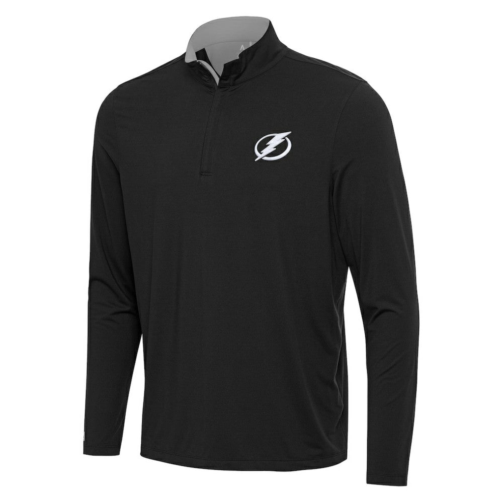 NHL Tampa Bay Lightning Antigua Content Quarter-Zip Pullover Top