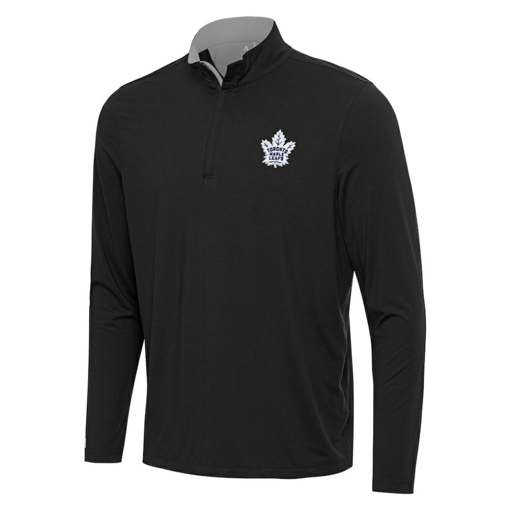 NHL Toronto Maple Leafs Antigua Content Quarter-Zip Pullover Top