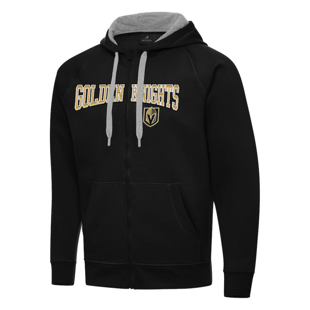 NHL Vegas Golden Knights Antigua Big & Tall Victory Full-Zip Hoodie