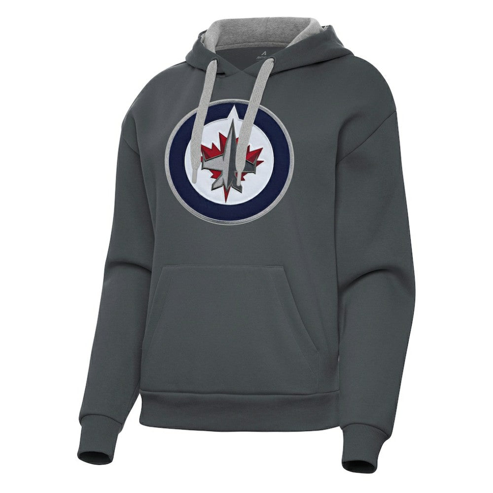 NHL Winnipeg Jets Antigua Women's Victory Pullover Hoodie
