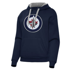 NHL Winnipeg Jets Antigua Women's Victory Pullover Hoodie
