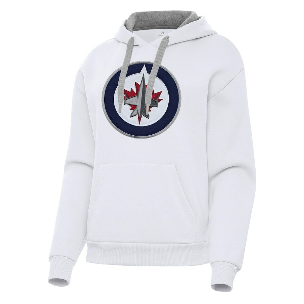 NHL Winnipeg Jets Antigua Women's Victory Pullover Hoodie