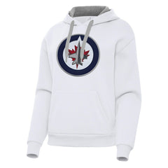 NHL Winnipeg Jets Antigua Women's Victory Pullover Hoodie