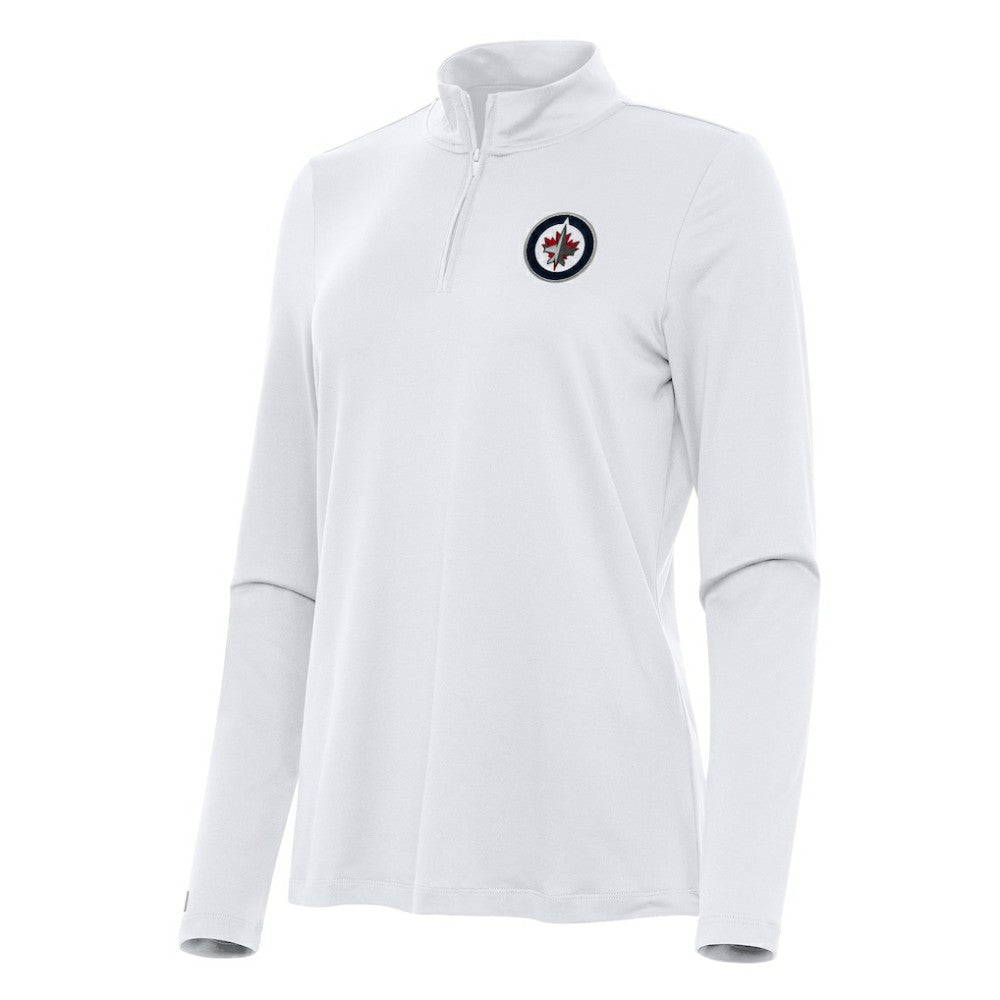 NHL Winnipeg Jets Antigua Women's Reprocess Quarter-Zip Top