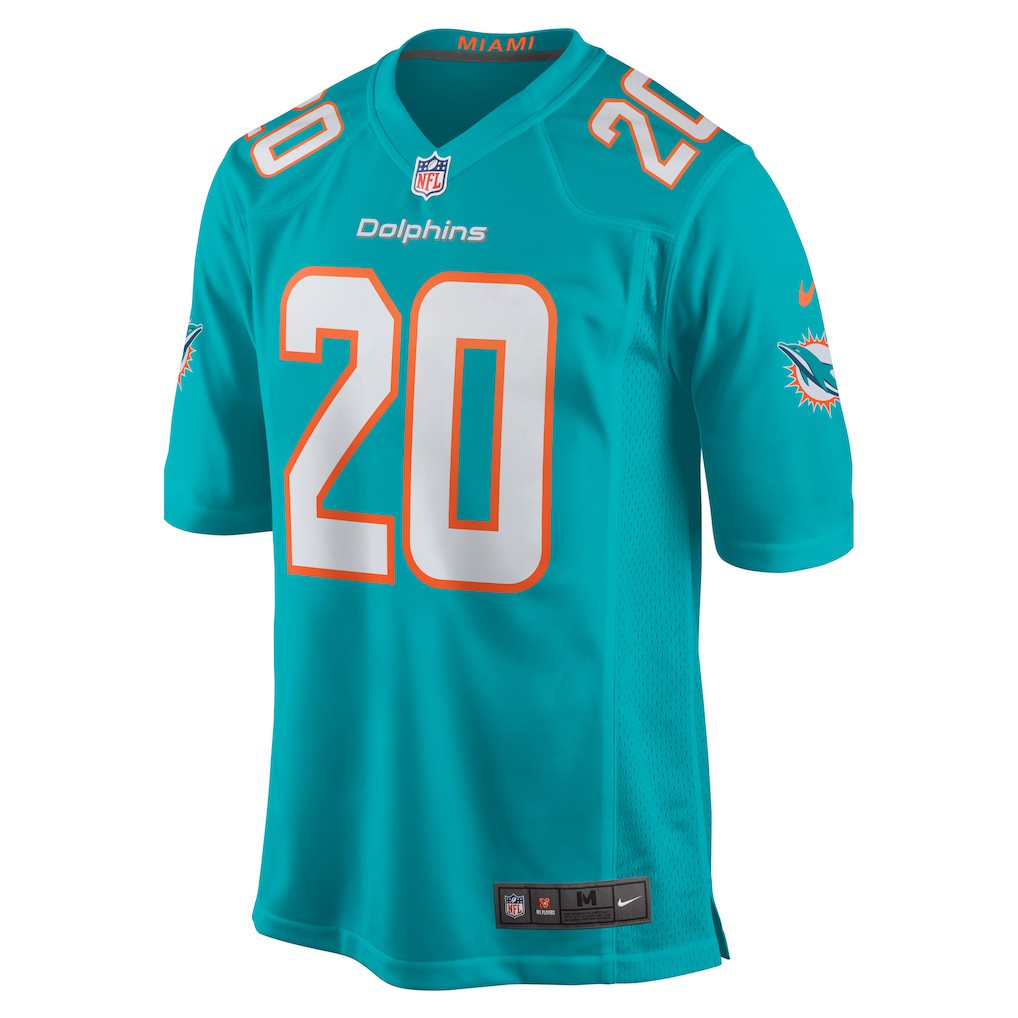 Jordyn Brooks  Game Jersey - Miami Dolphins Jerseys