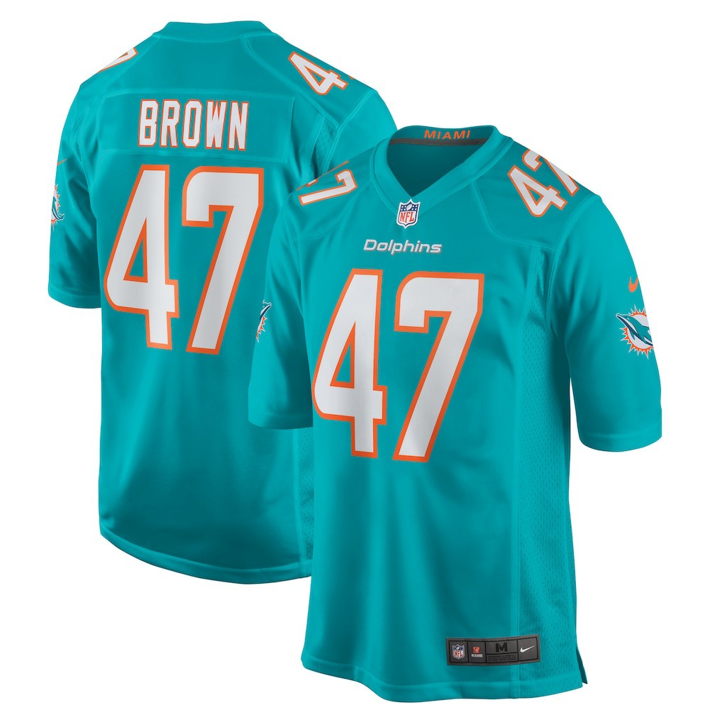 Cam Brown  Game Jersey - Miami Dolphins Jerseys