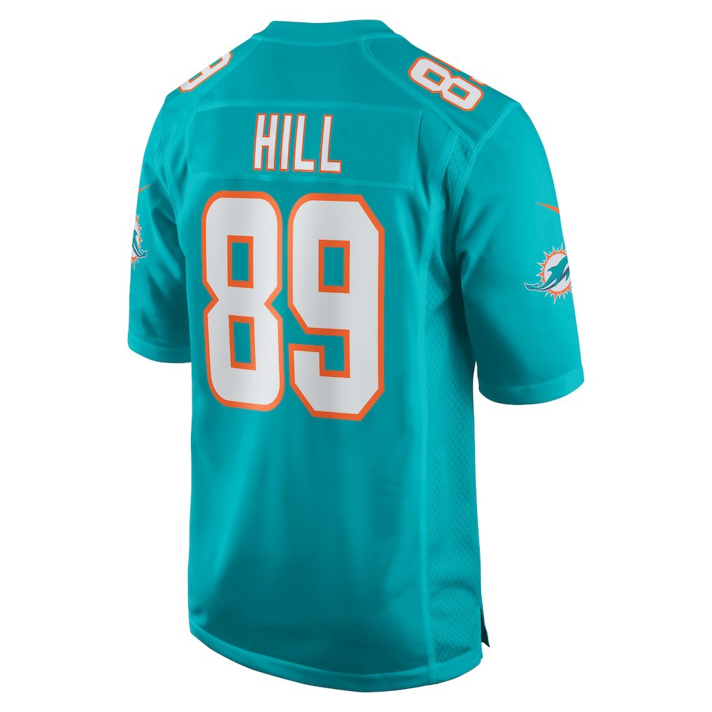Julian Hill  Game Jersey - Miami Dolphins Jerseys