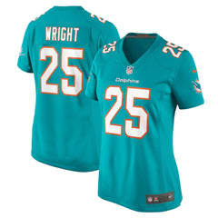 Jaylen Wright  Women's Game Jersey - Miami Dolphins Jerseys