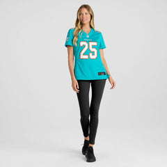 Jaylen Wright  Women's Game Jersey - Miami Dolphins Jerseys