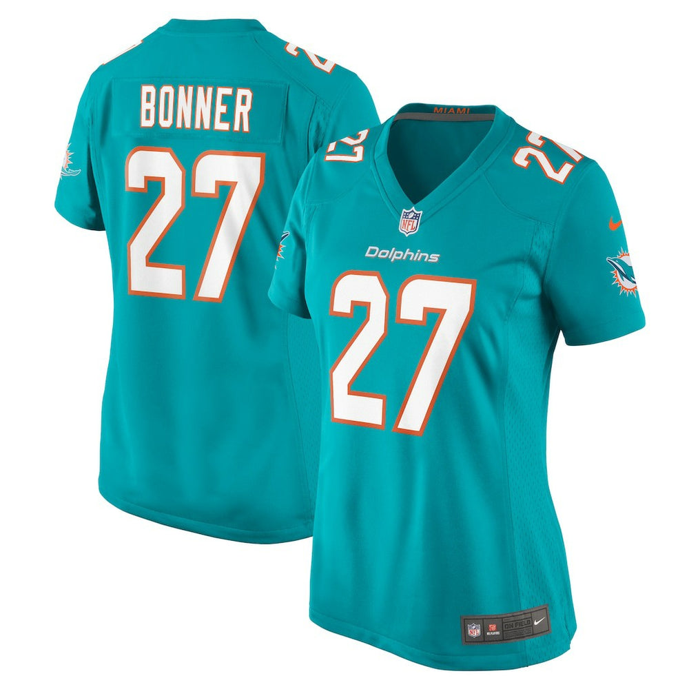 Ethan Bonner  Women's Game Jersey - Miami Dolphins Jerseys