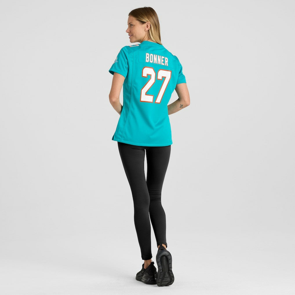 Ethan Bonner  Women's Game Jersey - Miami Dolphins Jerseys