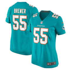 Aaron Brewer  Women's Game Jersey - Miami Dolphins Jerseys