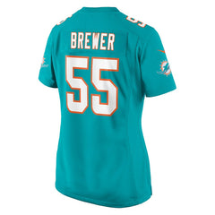 Aaron Brewer  Women's Game Jersey - Miami Dolphins Jerseys