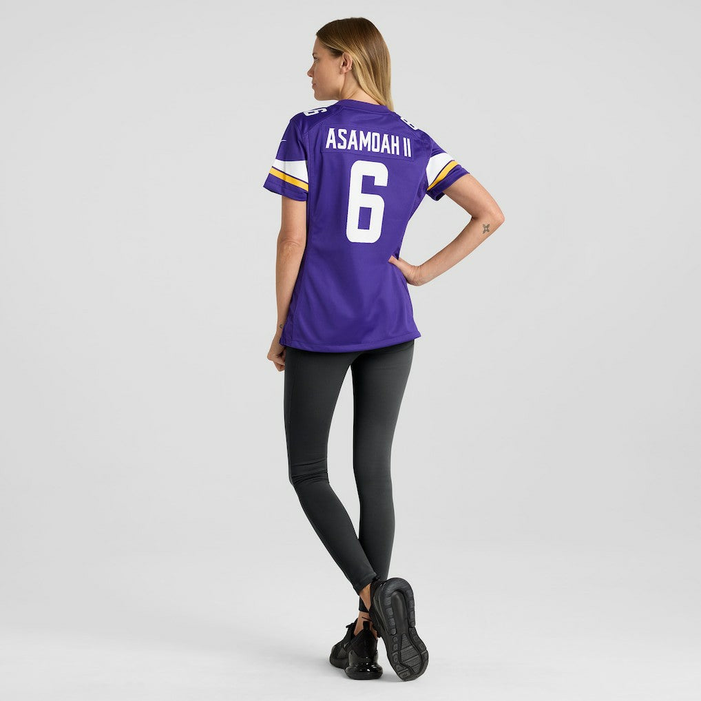 Brian Asamoah II  Women's Game Jersey - Minnesota Vikings Jerseys