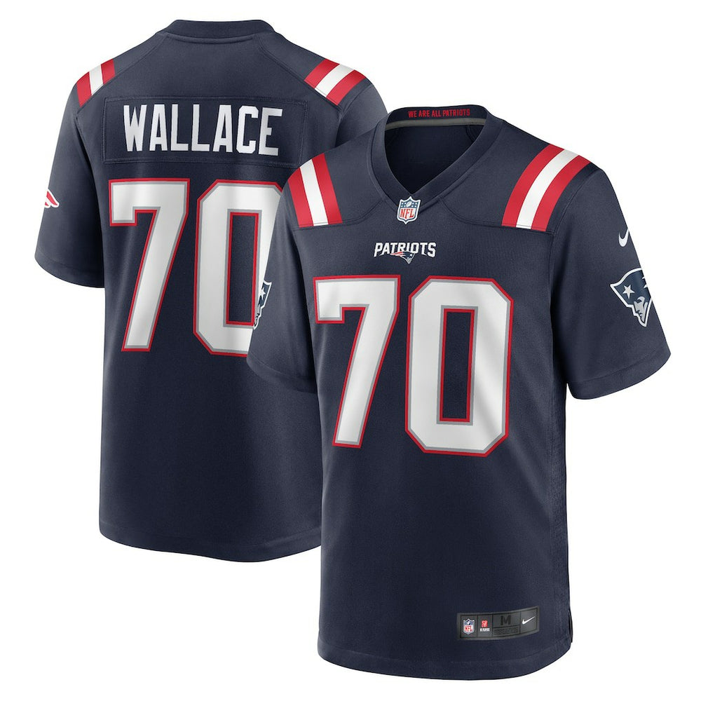 Caedan Wallace  Game Jersey - New England Patriots Jerseys