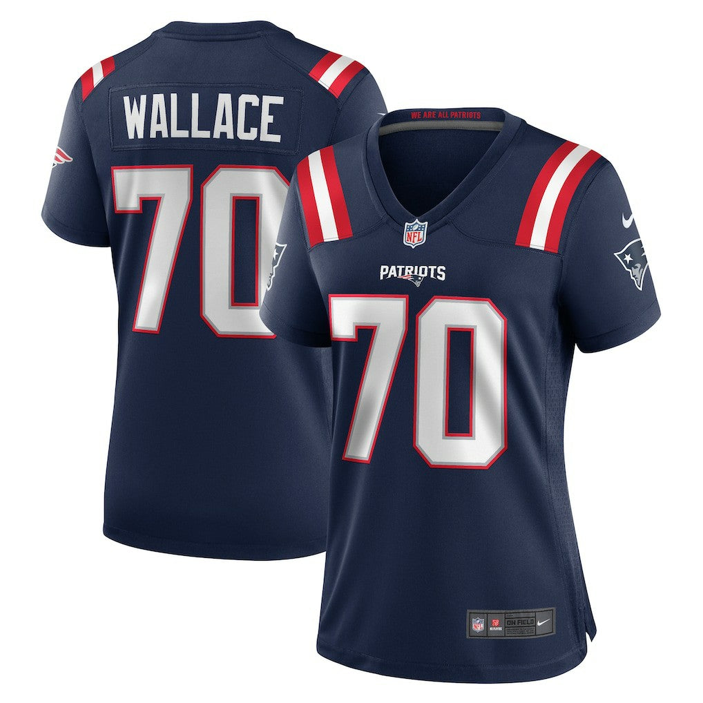 Caedan Wallace  Women's Game Jersey - New England Patriots Jerseys