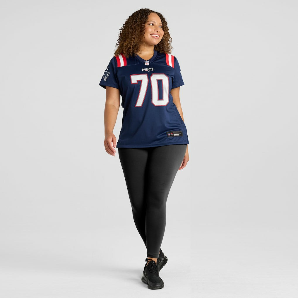 Caedan Wallace  Women's Game Jersey - New England Patriots Jerseys