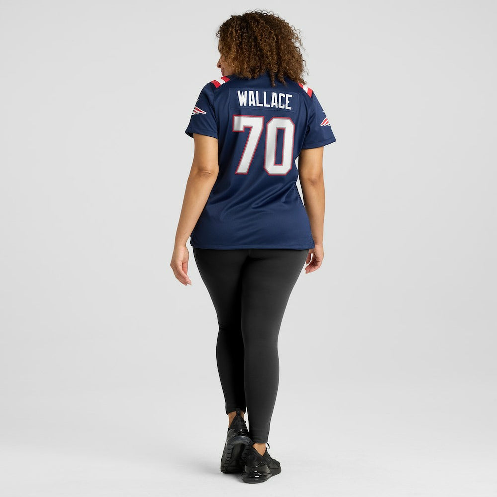 Caedan Wallace  Women's Game Jersey - New England Patriots Jerseys