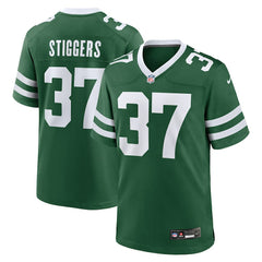 Qwan'tez Stiggers  Team Game Jersey - New York Jets Jerseys