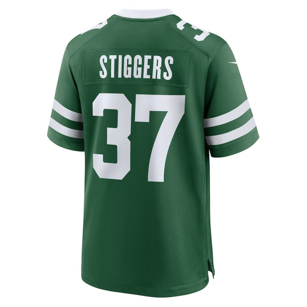 Qwan'tez Stiggers  Team Game Jersey - New York Jets Jerseys