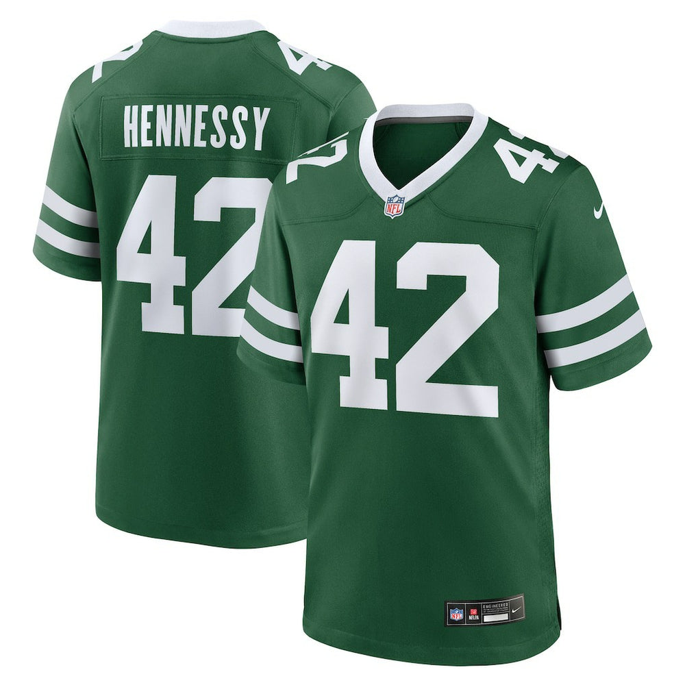 Thomas Hennessy  Team Game Jersey - New York Jets Jerseys