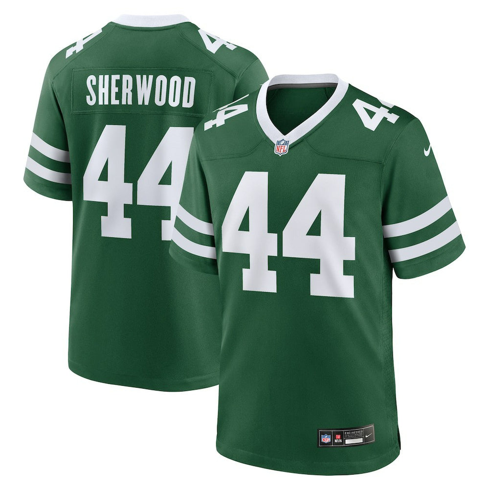 Jamien Sherwood  Team Game Jersey - New York Jets Jerseys